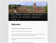 Tablet Screenshot of dunscorechurch.co.uk